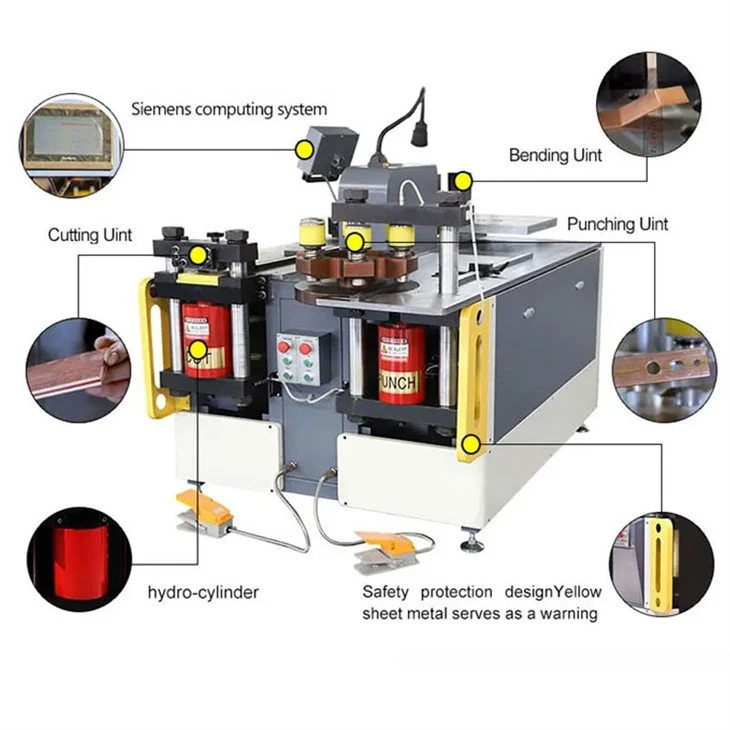 3 In 1 Copper Workshop Busbar Machine price